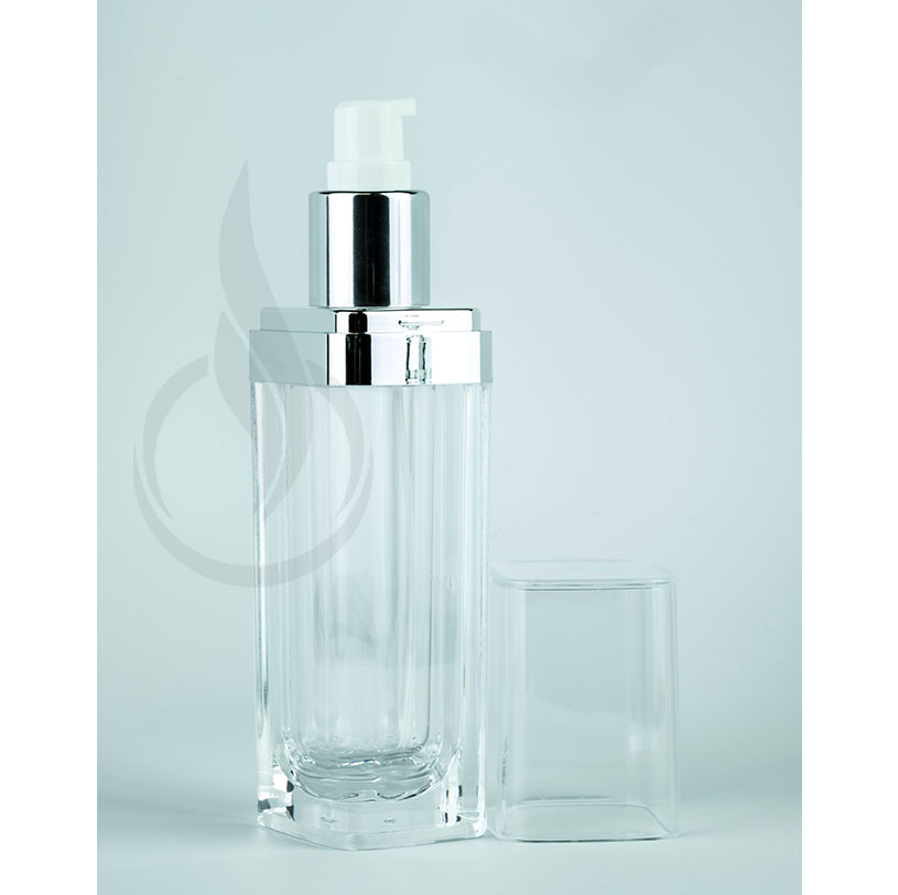 50ml Clear Square Series Bottle
